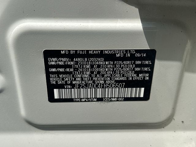 2015 Subaru Forester 2.5i Premium