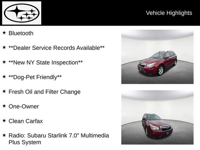 2016 Subaru Forester 2.5i Premium