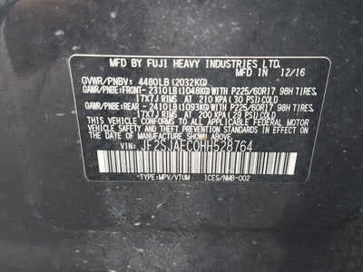 2017 Subaru Forester 2.5i Premium