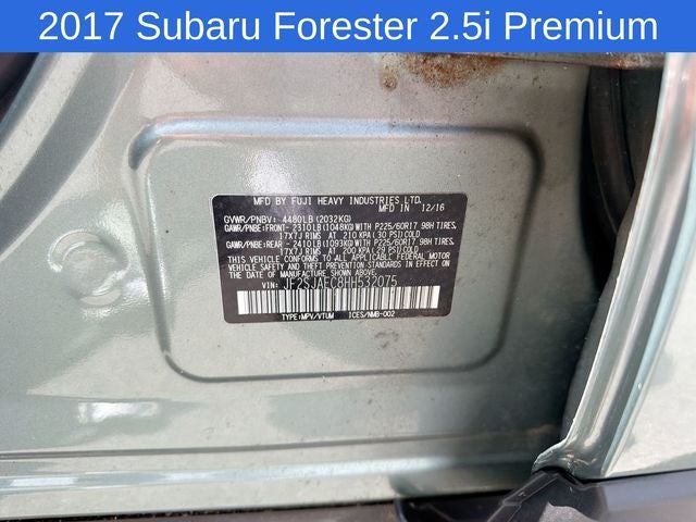 2017 Subaru Forester 2.5i Premium