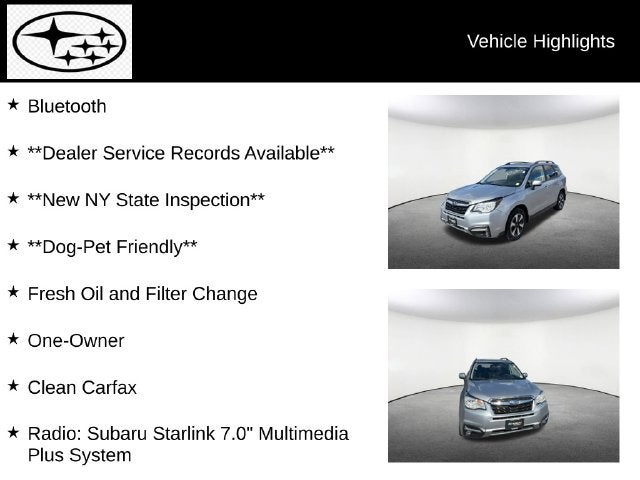 2018 Subaru Forester 2.5i Premium