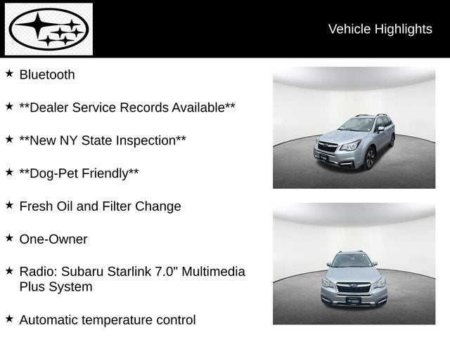 2018 Subaru Forester 2.5i Premium