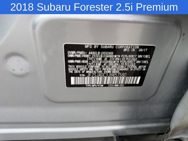 2018 Subaru Forester 2.5i Premium