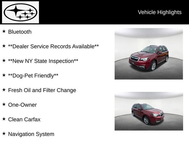 2017 Subaru Forester 2.5i Touring