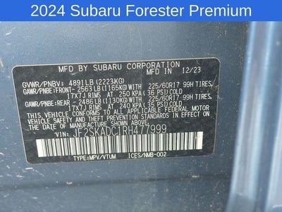 2024 Subaru Forester Premium