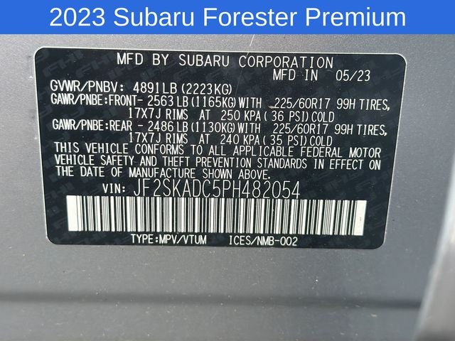 2023 Subaru Forester Premium