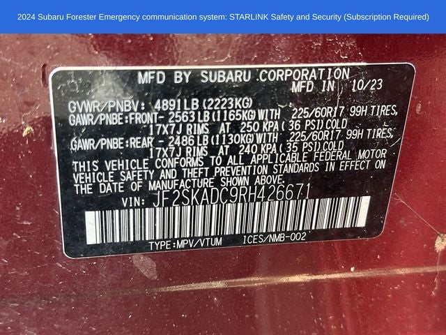 2024 Subaru Forester Premium