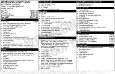 2024 Subaru Forester Premium