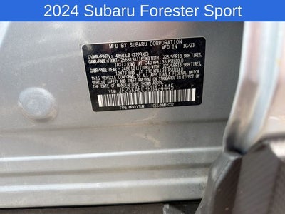 2024 Subaru Forester Sport