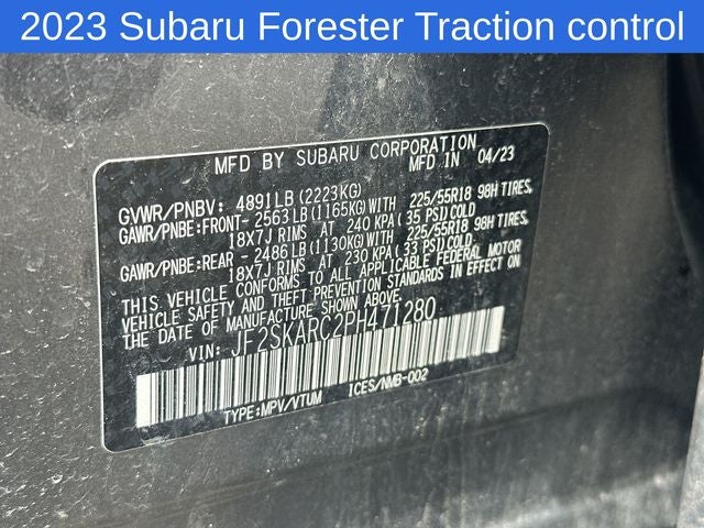 2023 Subaru Forester Touring