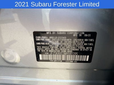 2021 Subaru Forester Limited