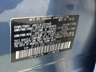 2025 Subaru Forester Base