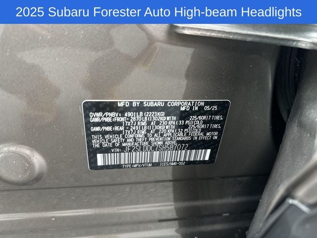 2025 Subaru Forester Premium