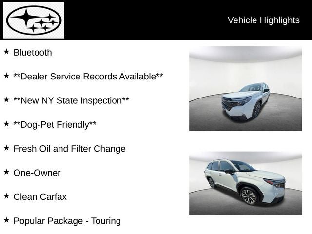 2025 Subaru Forester Touring