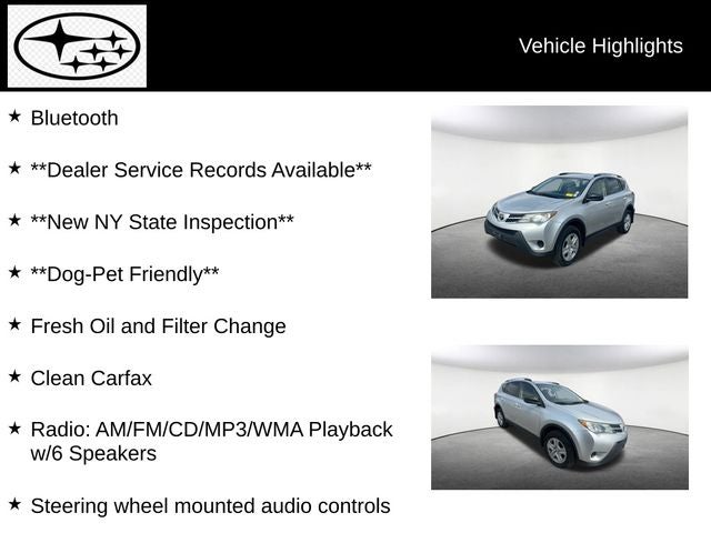 2013 Toyota RAV4 LE