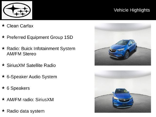 2018 Buick Encore Preferred II