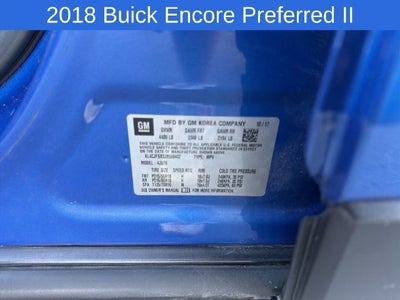 2018 Buick Encore Preferred II
