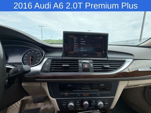 2016 Audi A6 2.0T Premium Plus quattro