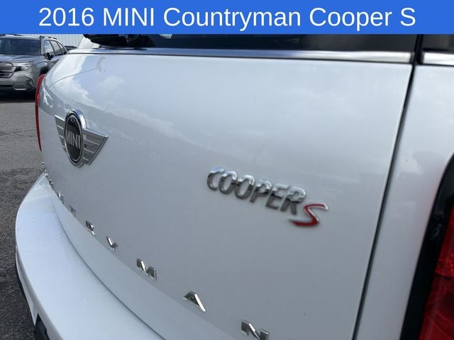 2016 MINI Cooper S Countryman Base