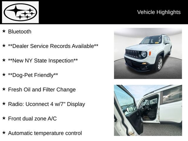 2018 Jeep Renegade Latitude
