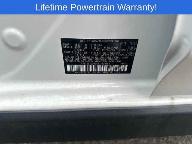 2026 Subaru CROSSTREK Base