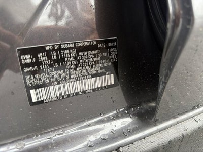 2026 Subaru CROSSTREK Base