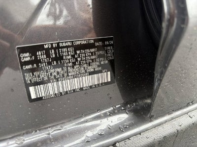 2026 Subaru CROSSTREK Base