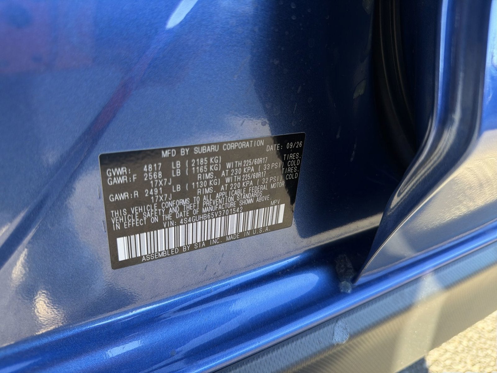2027 Subaru CROSSTREK Base