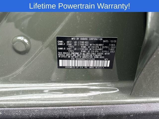 2026 Subaru CROSSTREK Premium