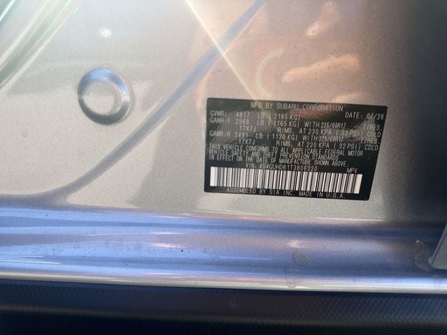 2026 Subaru CROSSTREK Premium