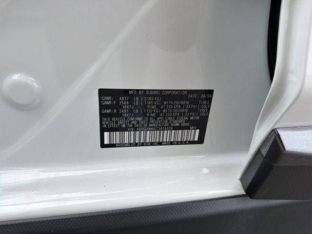 2026 Subaru CROSSTREK Limited