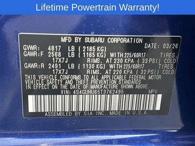 2026 Subaru CROSSTREK Wilderness