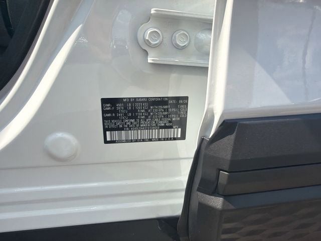 2026 Subaru FORESTER Standard Model