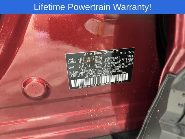 2026 Subaru FORESTER Standard Model