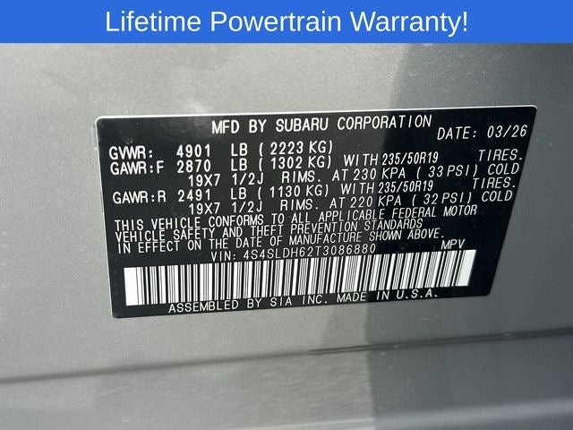 2026 Subaru FORESTER Sport Onyx Edition