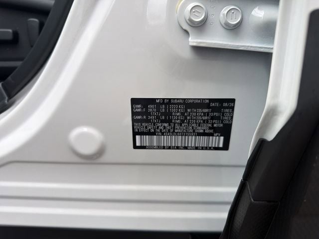 2026 Subaru FORESTER Wilderness