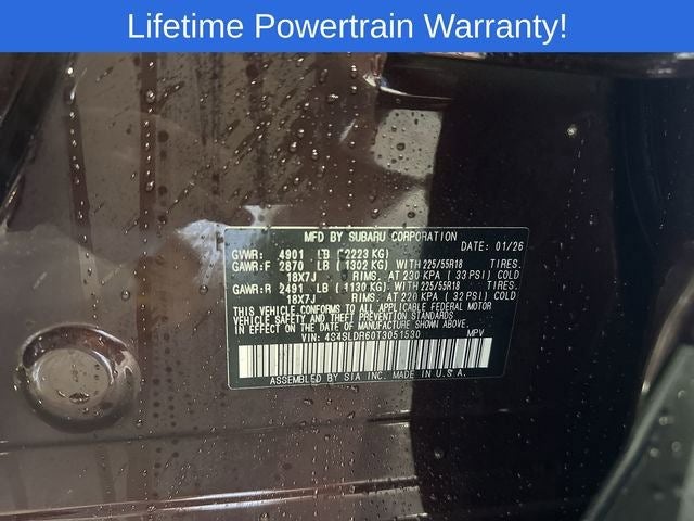 2026 Subaru FORESTER Limited