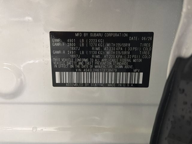 2026 Subaru FORESTER Limited
