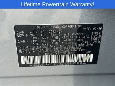 2026 Subaru FORESTER Touring