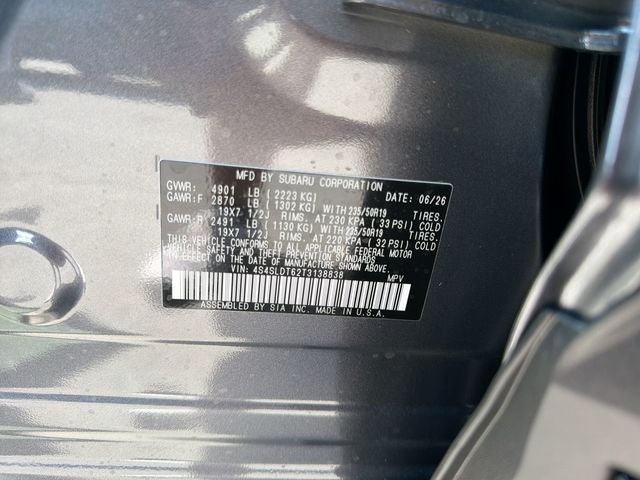 2026 Subaru FORESTER Touring