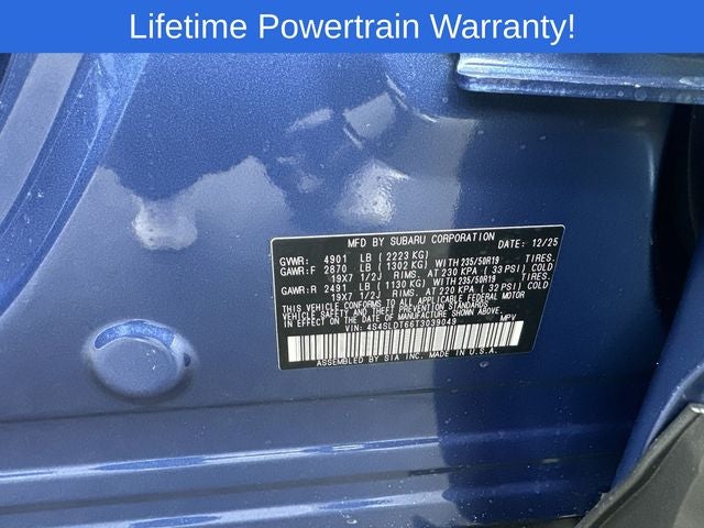 2026 Subaru FORESTER Touring