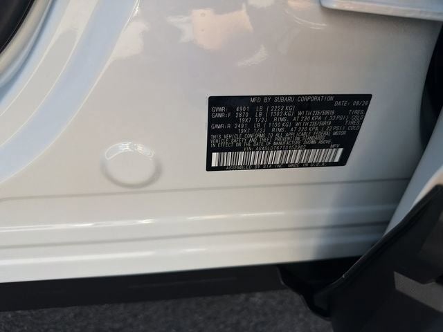 2026 Subaru FORESTER Touring
