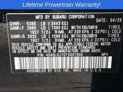 2026 Subaru FORESTER Sport Hybrid