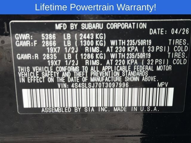 2026 Subaru FORESTER Sport Hybrid