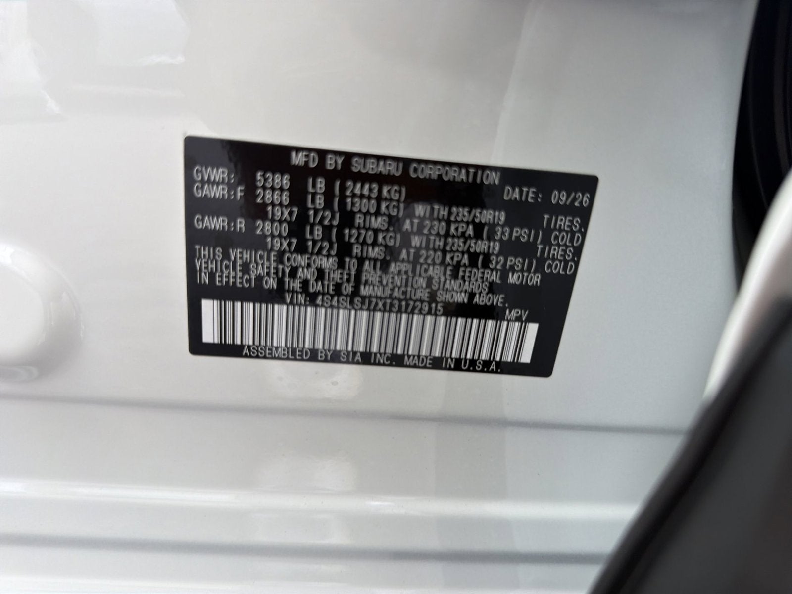 2026 Subaru FORESTER Sport Hybrid