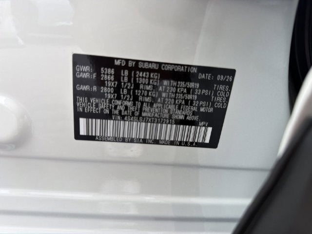2026 Subaru FORESTER Sport Hybrid
