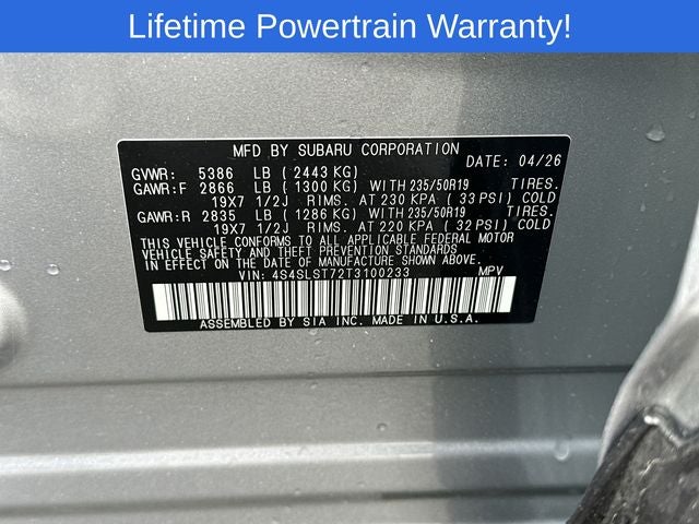 2026 Subaru FORESTER Touring Hybrid