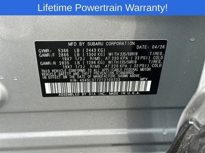 2026 Subaru FORESTER Touring Hybrid