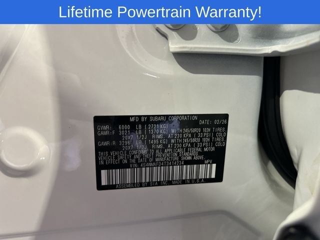 2026 Subaru ASCENT Limited 8-Passenger