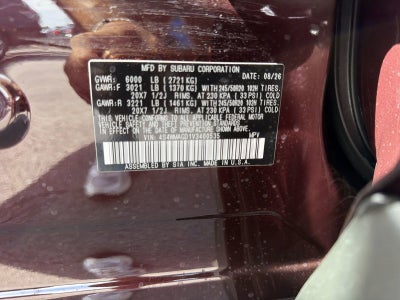 2027 Subaru ASCENT Limited 7-Passenger